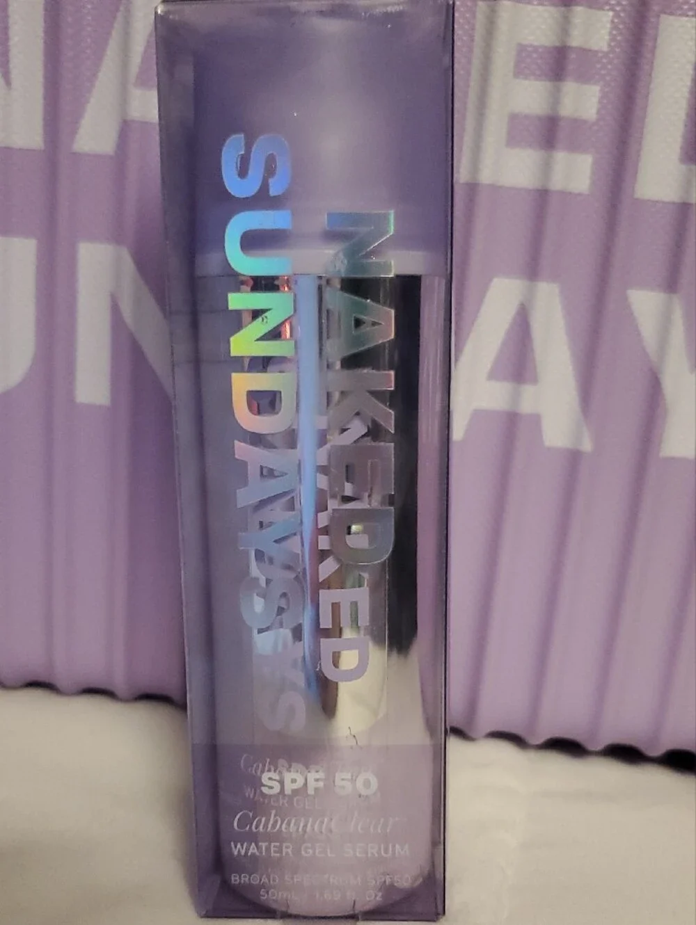 Naked Sundays Cabana Clear Water Gel Serum SPF50